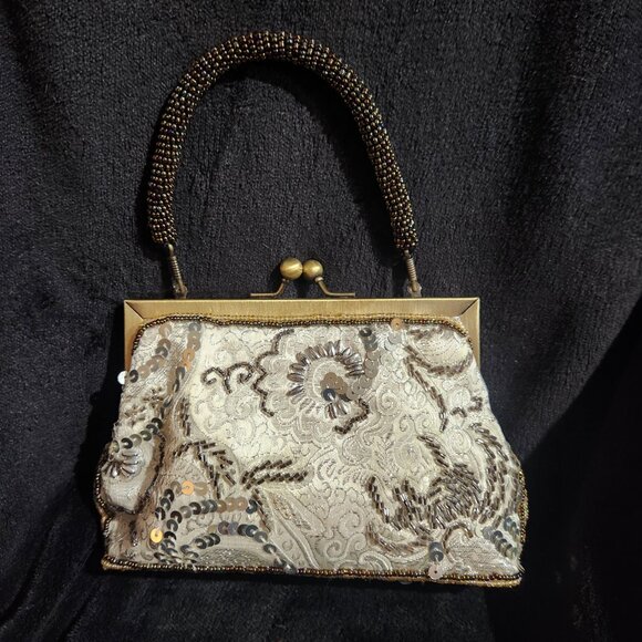 Vintage beaded bag - Picture 6 of 8